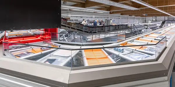 S. Oliver Garment Sorting – Cross Tray Sorter | DistriSort